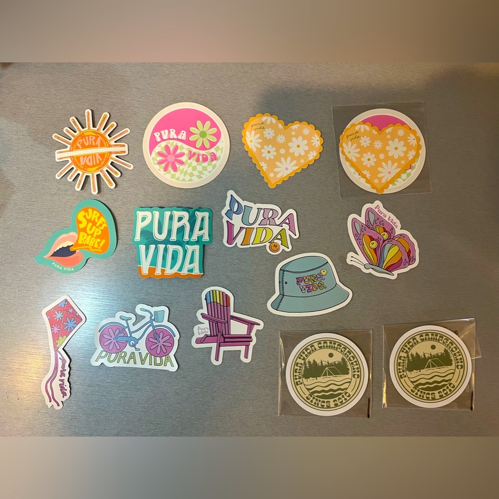 Pura Vida Sticker Bundle